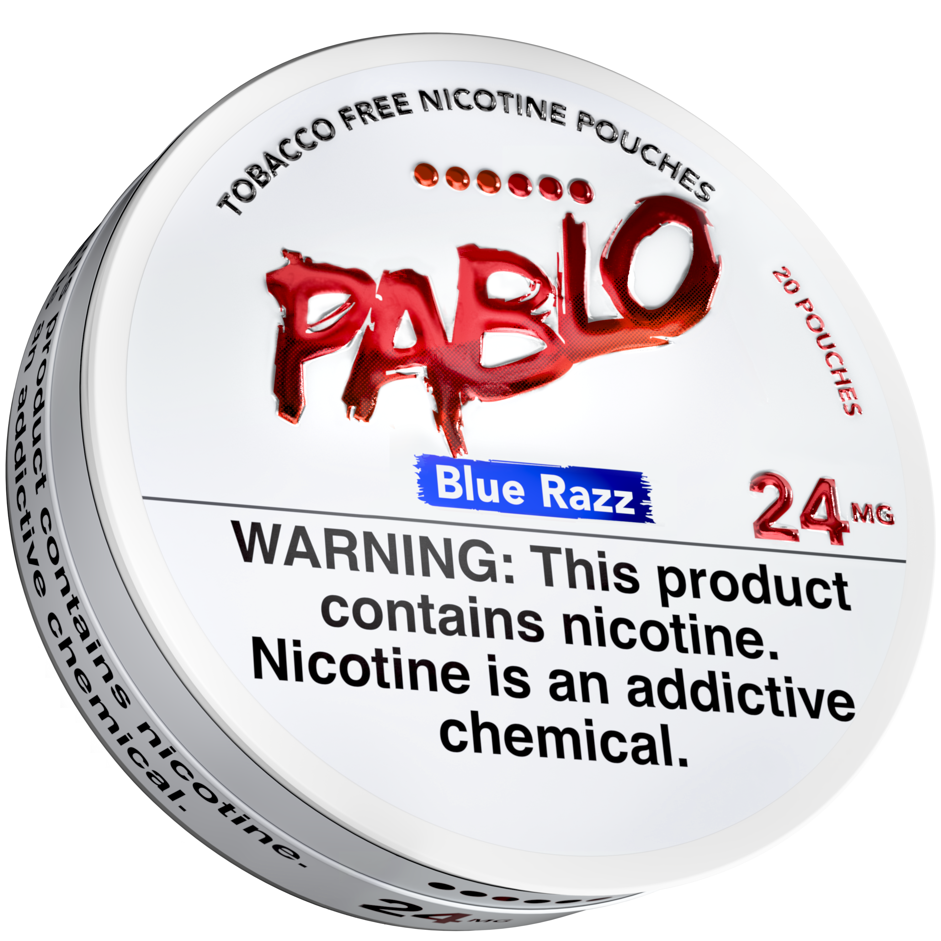 Pablo Blue Razz 24Mg View 01