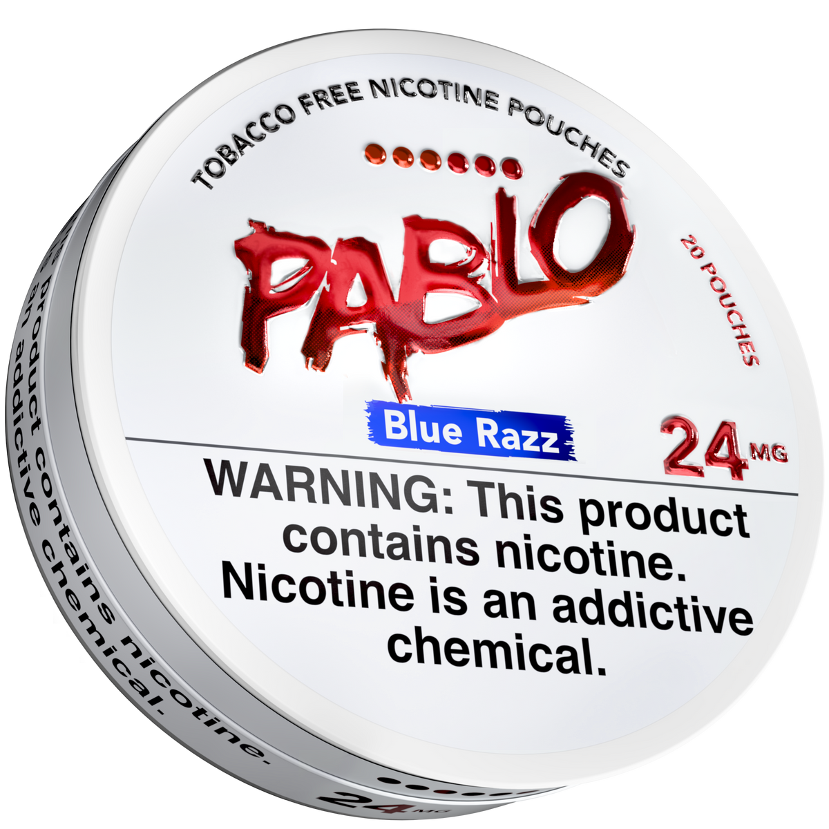 Pablo Blue Razz 24Mg View 01